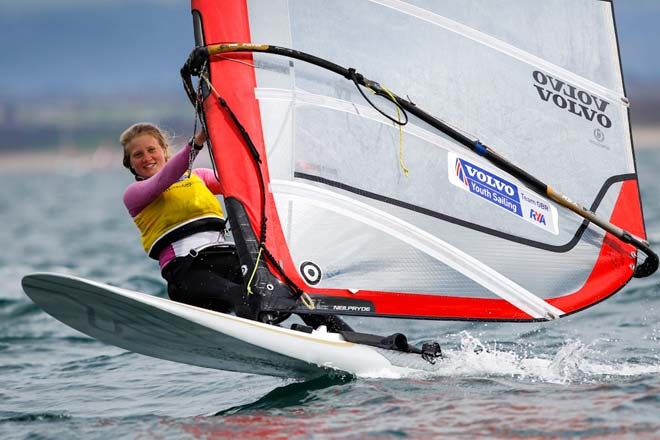 Saskia Sills,RSX,GBR 956 - RYA Volvo Youth Nationals 2012 &copy;  Paul Wyeth / RYA http://www.rya.org.uk